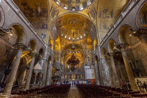 Ceiling Mosaics of the St Mark`s Basilica in Venice Editorial Photo ...