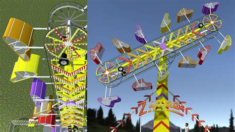 3d Classic Zipper Carnival Ride Turbosquid 1793653