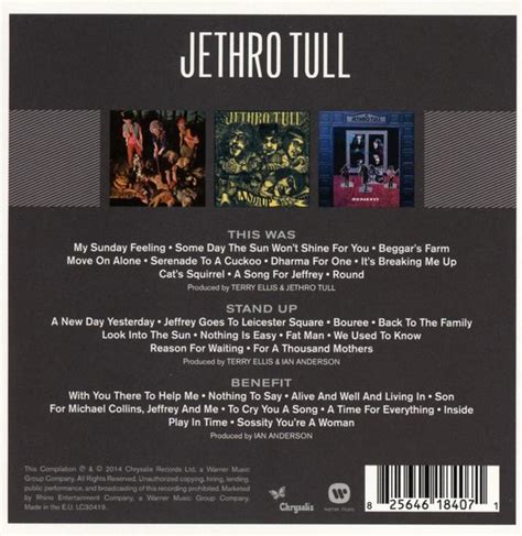 Triple Album Collection Jethro Tull Muziek Bol