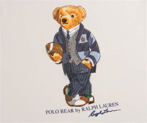 Polo Ralph Lauren Ralph Lauren Teddy Bear Print T Shirt White