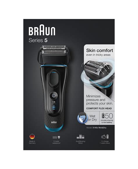 Braun | Series 5 Wet/Dry Electric Shaver Black with Pop Up Precision Trimmer | Shaver Shop