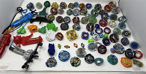 Beyblade Burst Takara Tomy Launchers Huge Lot Around 50 Total