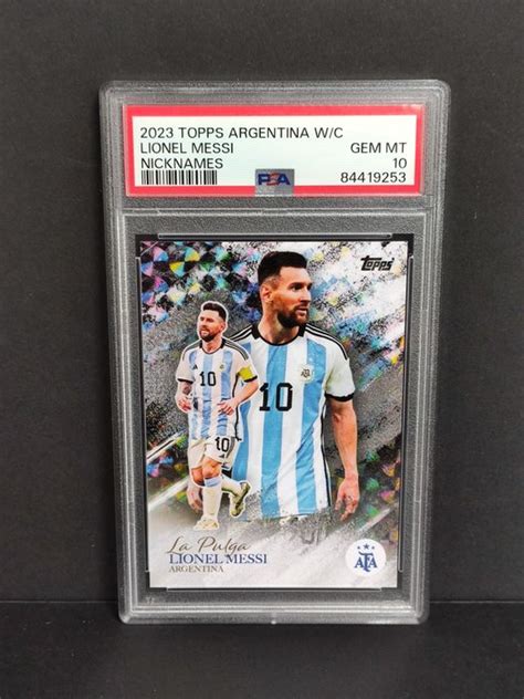 2023 Topps Argentina World Champions Lionel Messi La Pulga