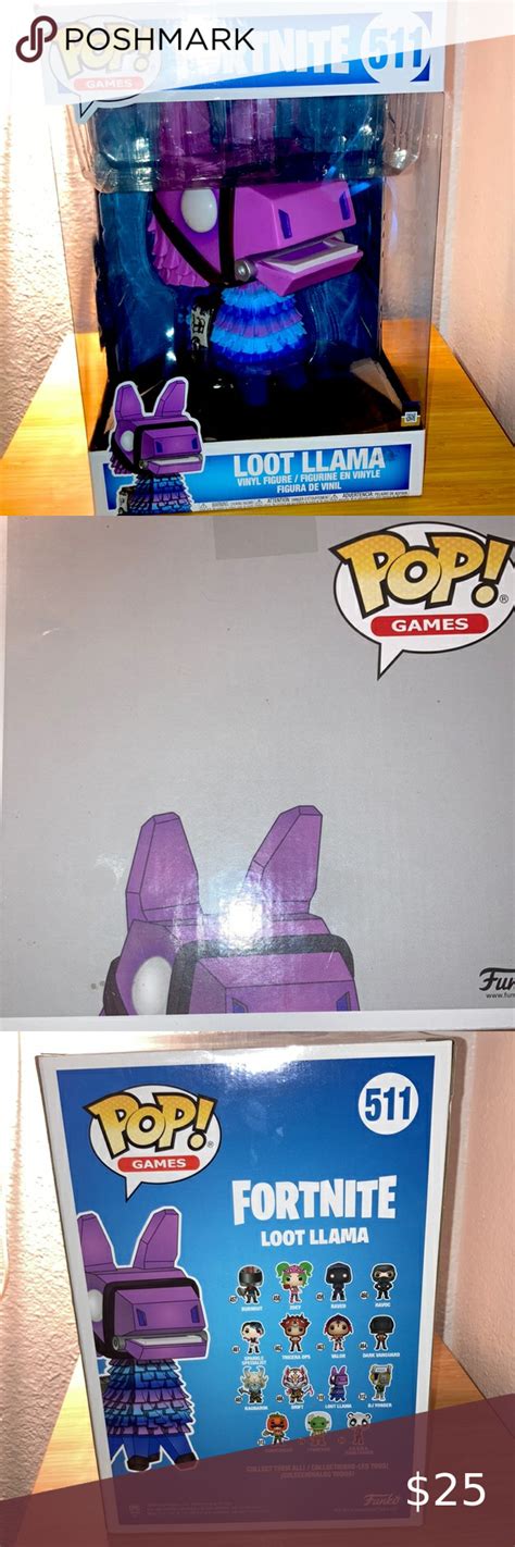 Funko Pop Games Fortnite Loot Llama Pop Games Llama Funko Pop