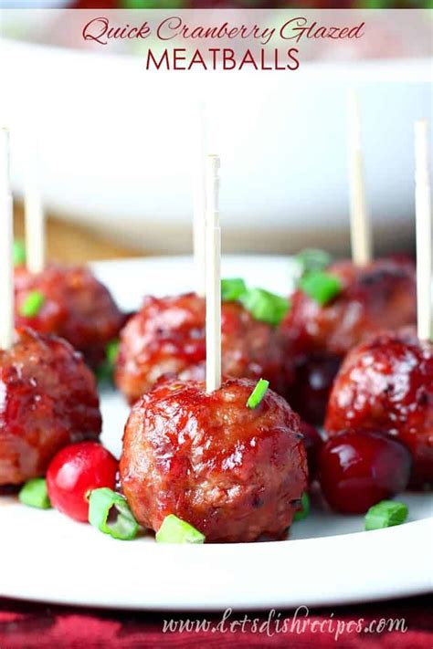 Quick Cranberry Glazed Meatballs Glazed Meatballs Tasty Meatballs