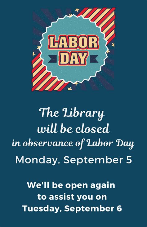 Library Closed Labor Day Pennsauken