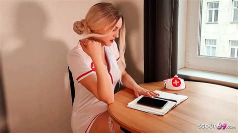 German Nurse Lauren Help Guy With Sex To Get A Sperm Sample XHamster