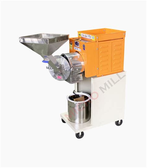 Double Chamber Atta Chakki 3 Hp Stoneless Atta Chakki Pulverizer Machi Laxmi