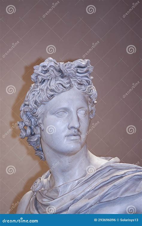 Vatican City Italy October Ancient Statue Apollo Belvedere