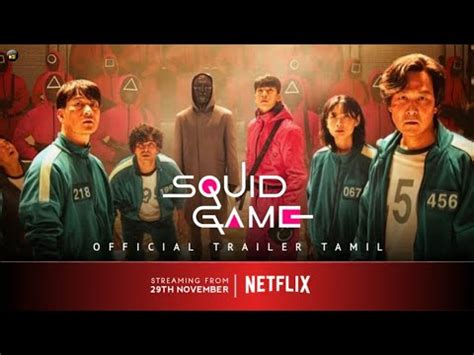 Squid Game Tamil Dubbed Ott Release Date Netflix Squid Game Tamil