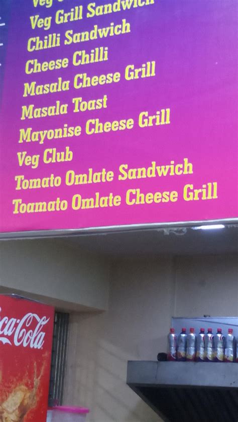 This menu in my college canteen : r/engrish