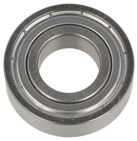 Skf Radial Ball Bearing Double Shielded Mm Bore Dia Mm