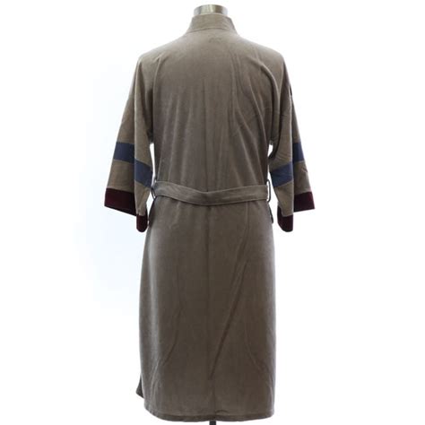 Large 70s Mens Velour Robe Gem