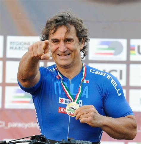 Zanardi Tornato A Casa Comunica Con Noi E Si Allena