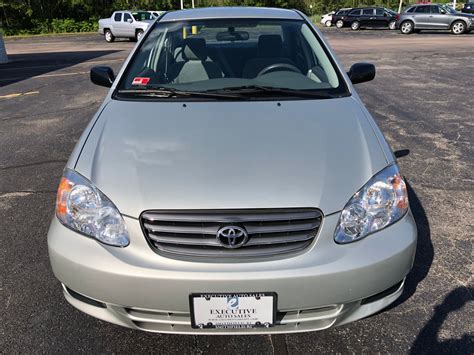 Used 2003 Toyota COROLLA CE CE For Sale 4 950 Executive Auto Sales