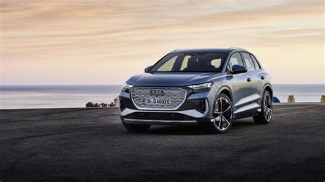 Audi Q4 50 E Tron S Line 2021 5k 2 Wallpaper Hd Car Wallpapers Id