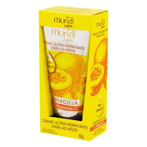 Creme Para As M Os Ultra Hidratante Maracuj Muriel Care Bisnaga G