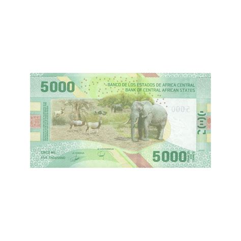 Central African States Francs Pnew