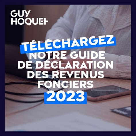 Le Guide De D Claration De Revenus Fonciers Guy Hoquet Antilles