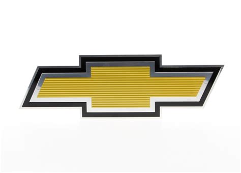 1973 1974 Chevrolet Pickup Truckblazersuburban Foil Grille Emblem Bowtie