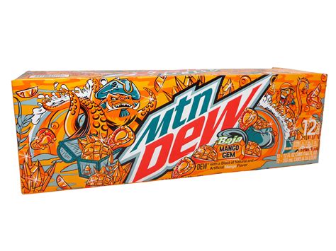 Pk Mountain Dew Baja Blast Mango Gem Soda Emporium