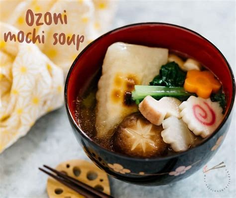 Ozoni Is A Traditional Japanese New Years Specialty Food Made From