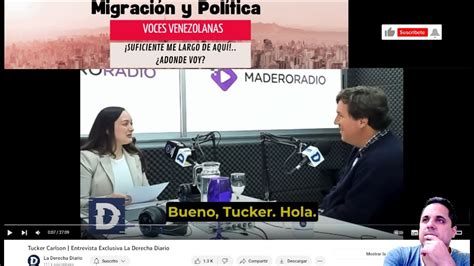 Reaccionamos A Al Entrevista Tucker Carlson Sobre Javier Milei YouTube