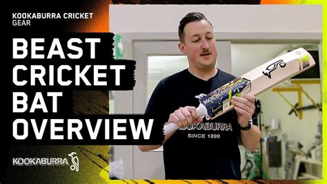 Our New Kookaburra Beast Cricket Bat Range Kookaburra Cricket Youtube