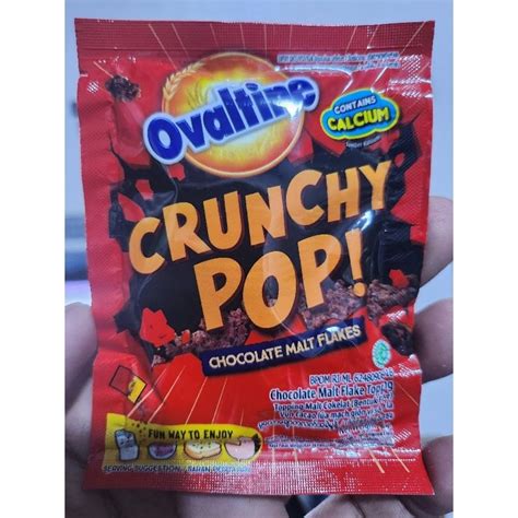 Ovaltine Crunchy Pop Chocolate Malt Flakes G Shopee Philippines