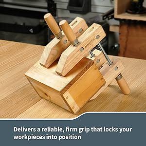 Powertec Wooden Handscrew Clamp Inch Hand Screw Clamps For