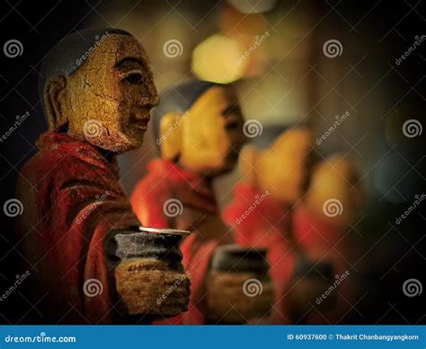 Wooden Carvings Stock Photo Image Of Ivory Stand Coin 60937600