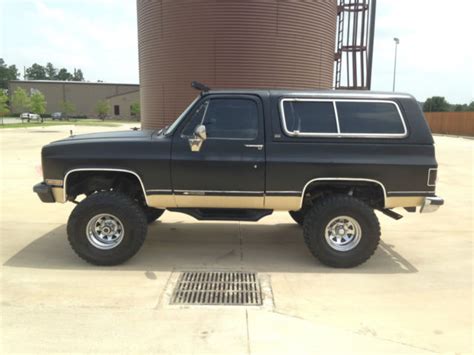 Chevrolet Blazer Suv 1990 Black For Sale 1gnev18k9lf129544 1990