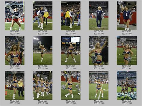 Patriots Cheerleaders Calendar 2025 - Myrta Darleen