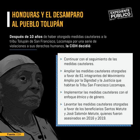 Desamparo Del Gobierno De Honduras A Pueblo Ind Gena Tolup N