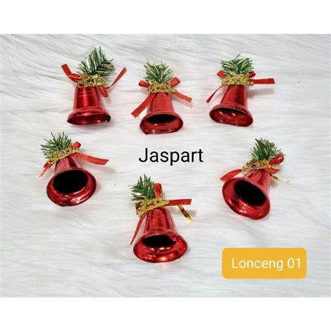 Jual Aksesoris Hiasan Lonceng Natal Christmas Bell Gantungan Pohon