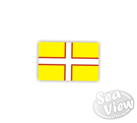 Mini Dorset Flag Sticker