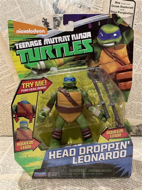 Tmnt Action Figure Head Droppin Leonardo Moc Tm Toys