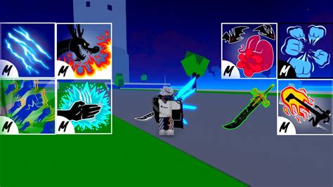 Dark Blade Combo With Every Fighting Style In Blox Fruits YouTube