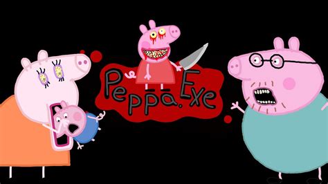 Peppa Exe Tales Episode 2 The Visitors Peppa Pig Horror Youtube