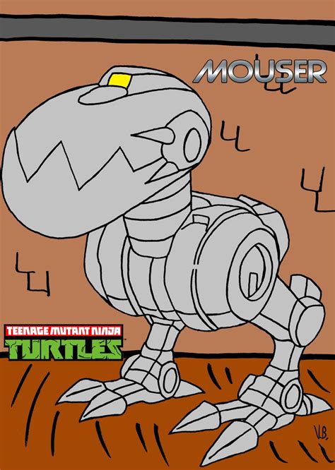 TMNT Mouser by Seiz16 on DeviantArt