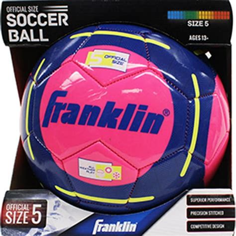 Franklin Sports 11035 Soccer Ball, Size 5, Assorted - Walmart.com ...