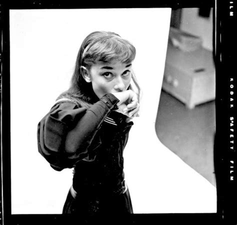 Audrey Hepburn Photographed By Milton Greene For Her Broadway Debut As