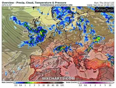 Uk Weather Forecast Exact When And Where Britain Will Be Hammered By