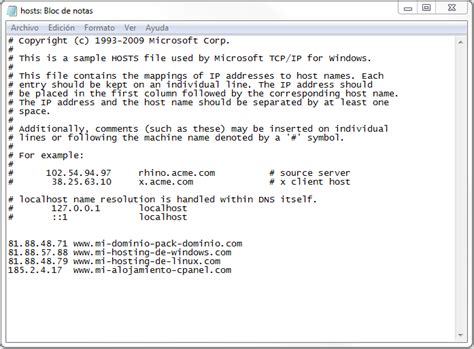 Raramente Tienda Carteles Donde Esta El Archivo Host En Windows 7