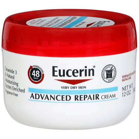 Eucerin Advanced Repair Cream Fragrance Free Walgreens