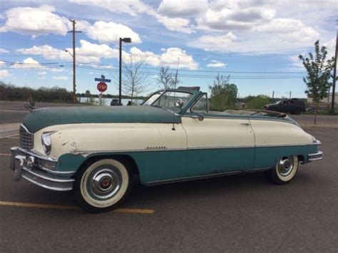 1950 Packard convertible, project, 8 cylinder / auto, runs great ...