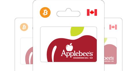 Buy Applebee S Gift Card With Bitcoin Eth Usdt Or Crypto Bitrefill