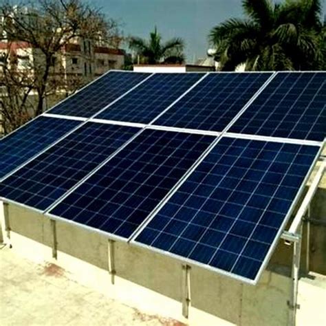 Panel Grid Tie 3 Kw Residential Solar Rooftop System With Subsidy At Rs