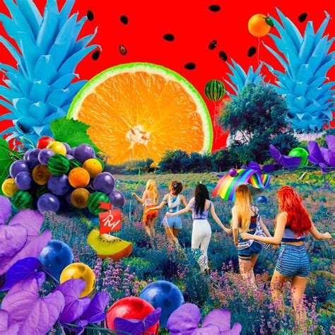 Red Velvet 레드벨벳 The Red Summer album cover Стильные кадры