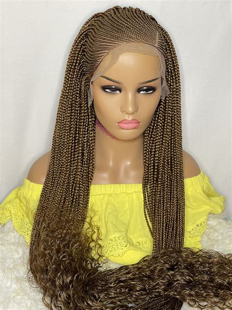 Ready To Ship Cornrow Braided Wig Ghana Weaving Artofit